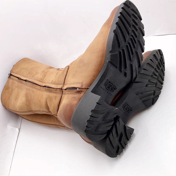 {UGG} Broome II Leather Tall Boots - Picture 11 of 16